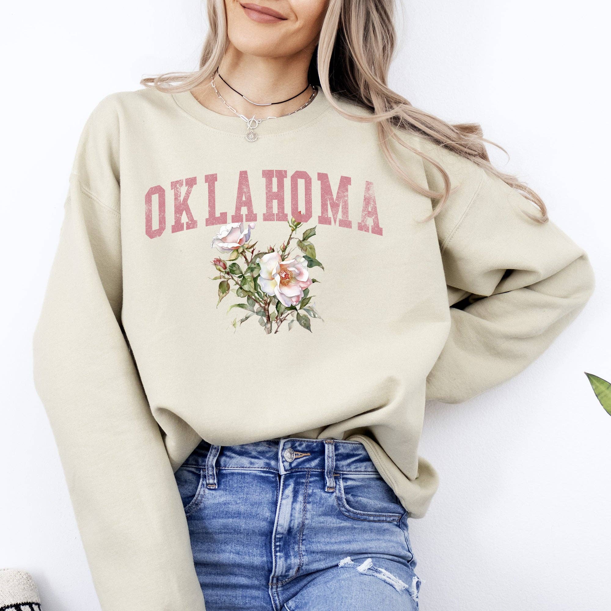 Oklahoma State Flower Sweatshirt
