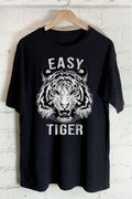 Easy Tiger Oversize Graphic Tshirts