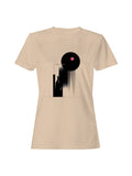 Cosmic Harmony with Pink Accents Women's T-Shirt