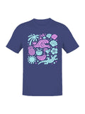 Tropical Beach Vibes Artwork Men's T-Shirt