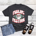 Christmas Santa Feelin' Festive Graphic Tee