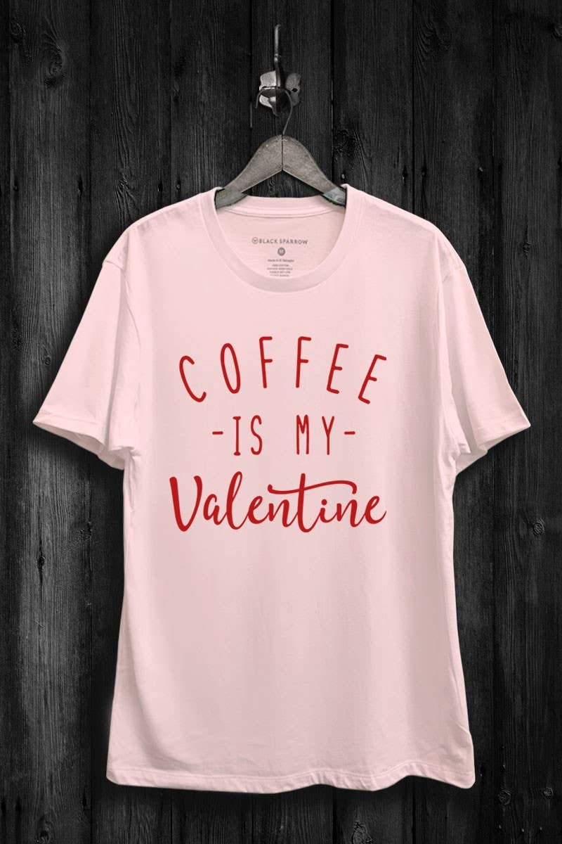 Coffee Is My Valentine Graphic Top