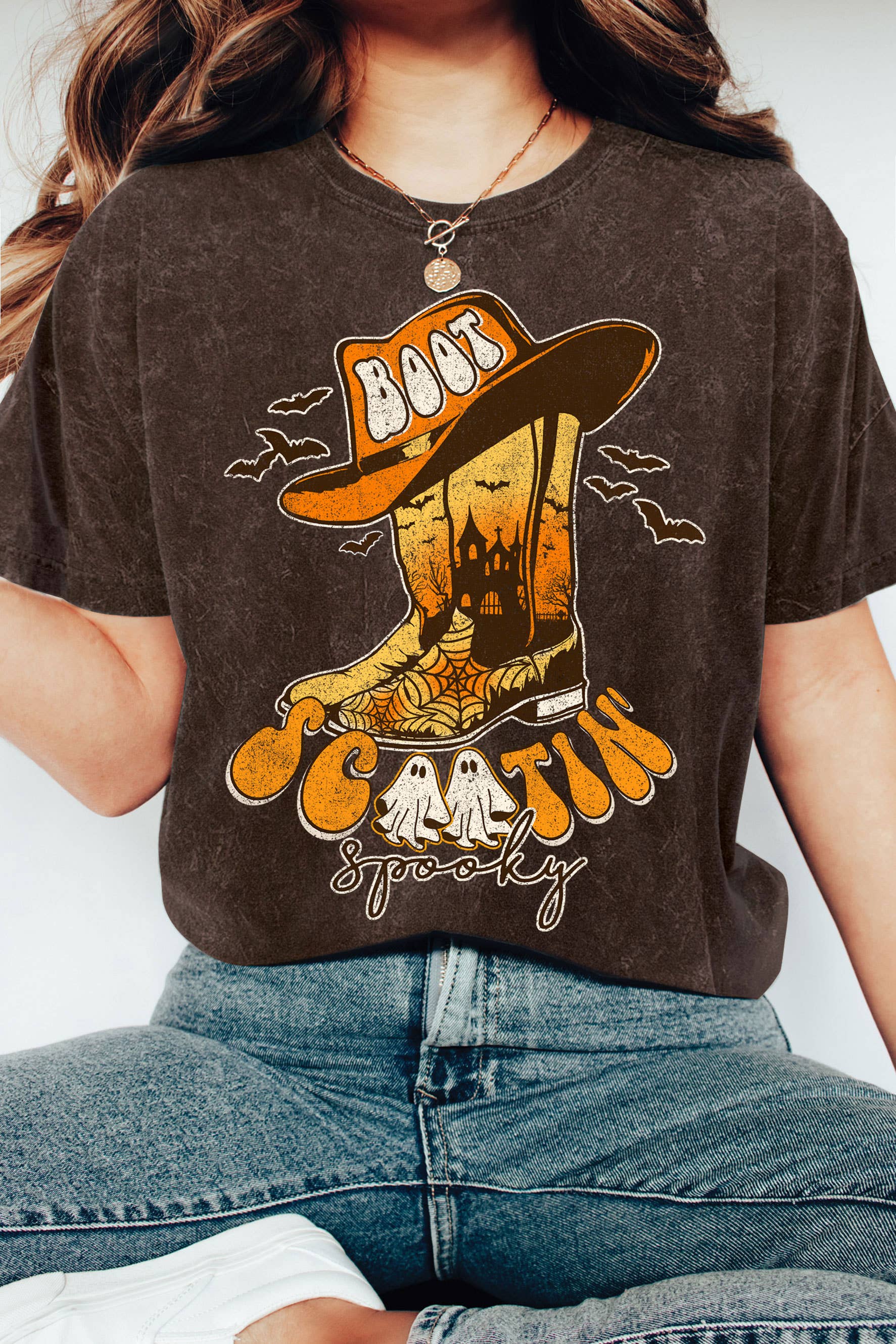 Boot Scootin' Spooky Mineral Graphic Tshirts