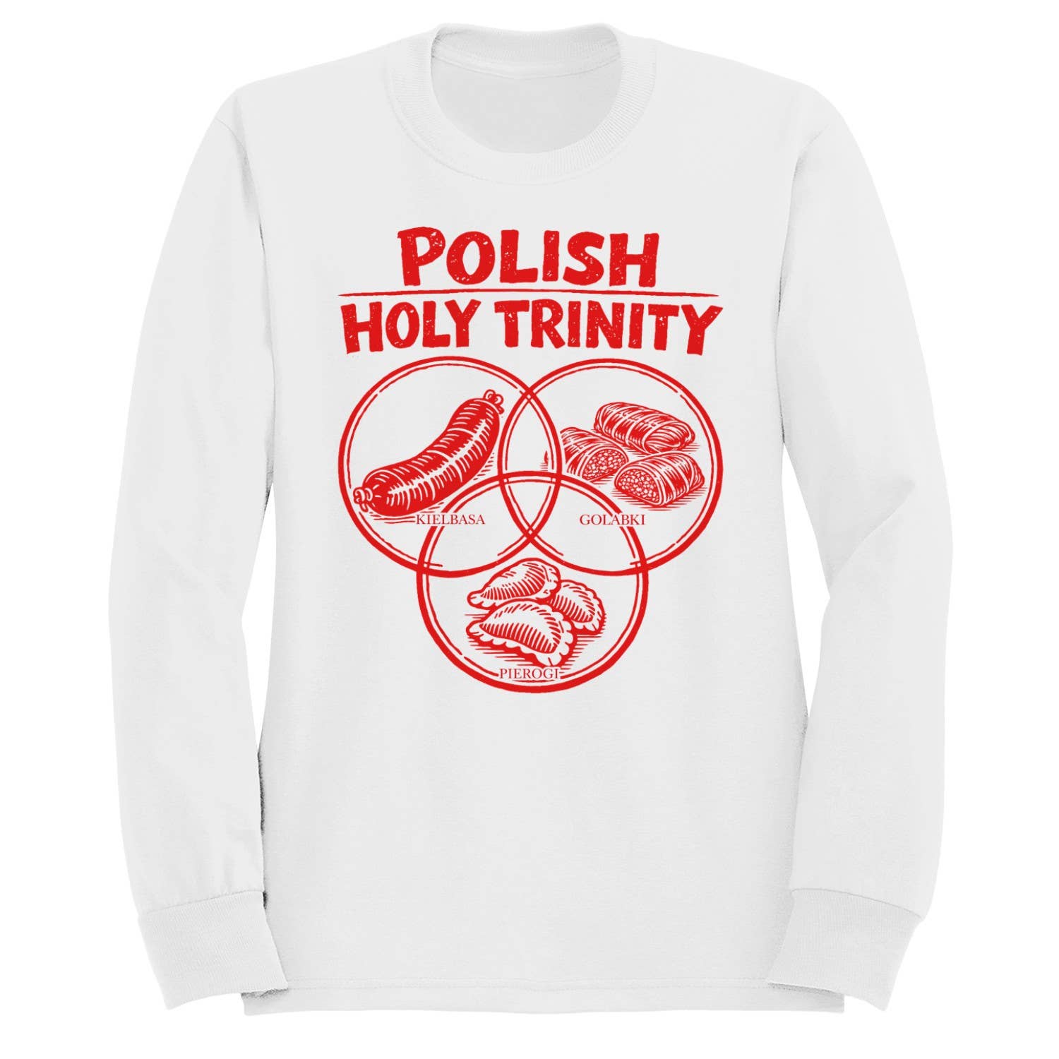 Polish Holy Trinity Kgp Men's Sweatshirt