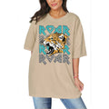 Unisex  Oversized - Roar Roar Leopard