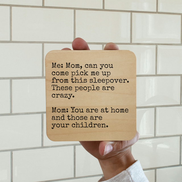 Mom, Can You Come Pick Me Up Magnet/Drink Coaster