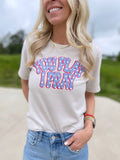 USA Stars Tee | Sports Mom Shirt | Christian Apparel
