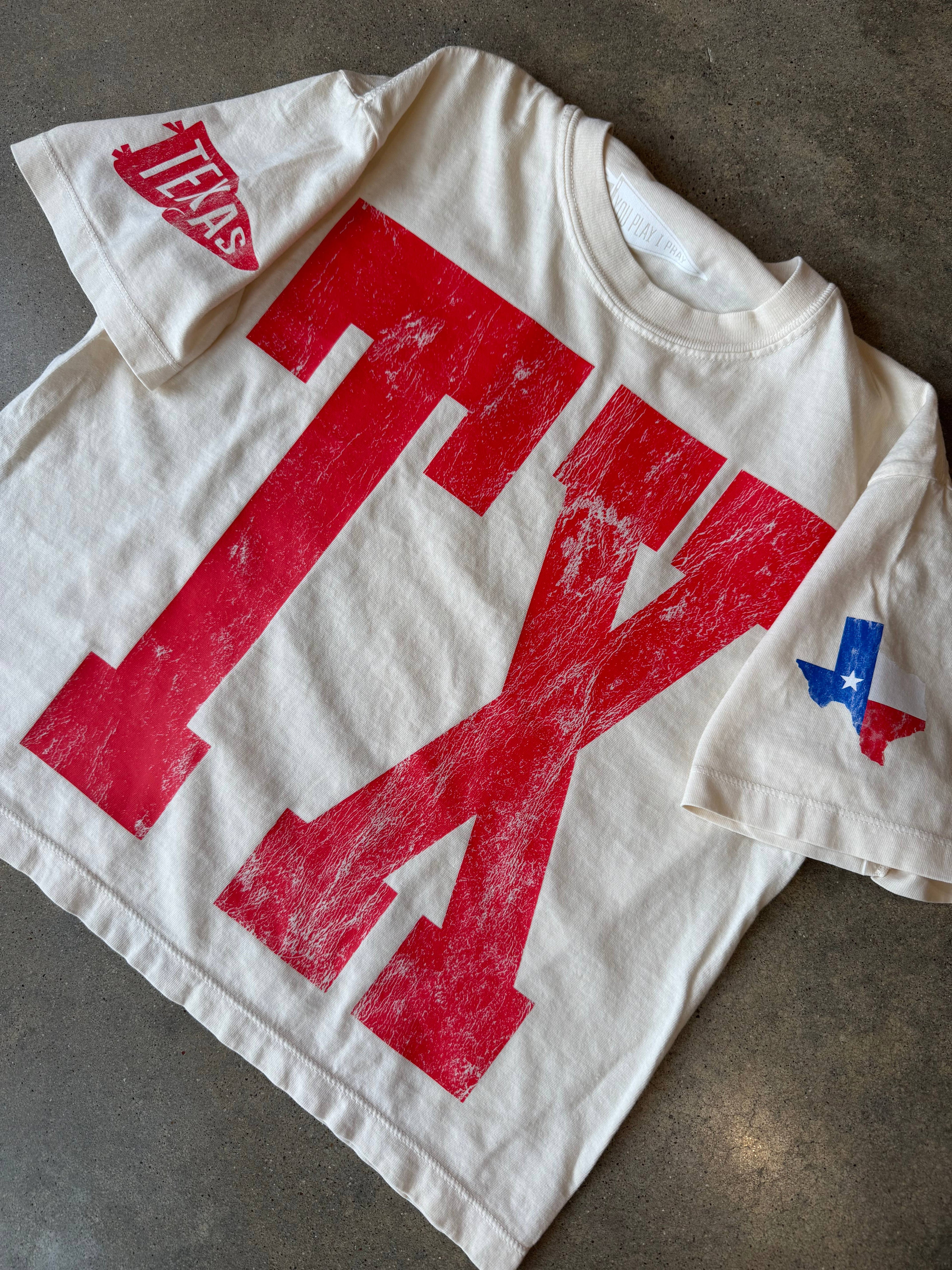 Custom #1 Fan™ State Love T-Shirt | State Tee | Texas Tee