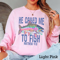 He Called Me To Fish Long Sleeve Christian Shirt
