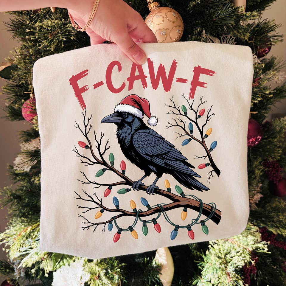F-Caw-F Crow Christmas Tee