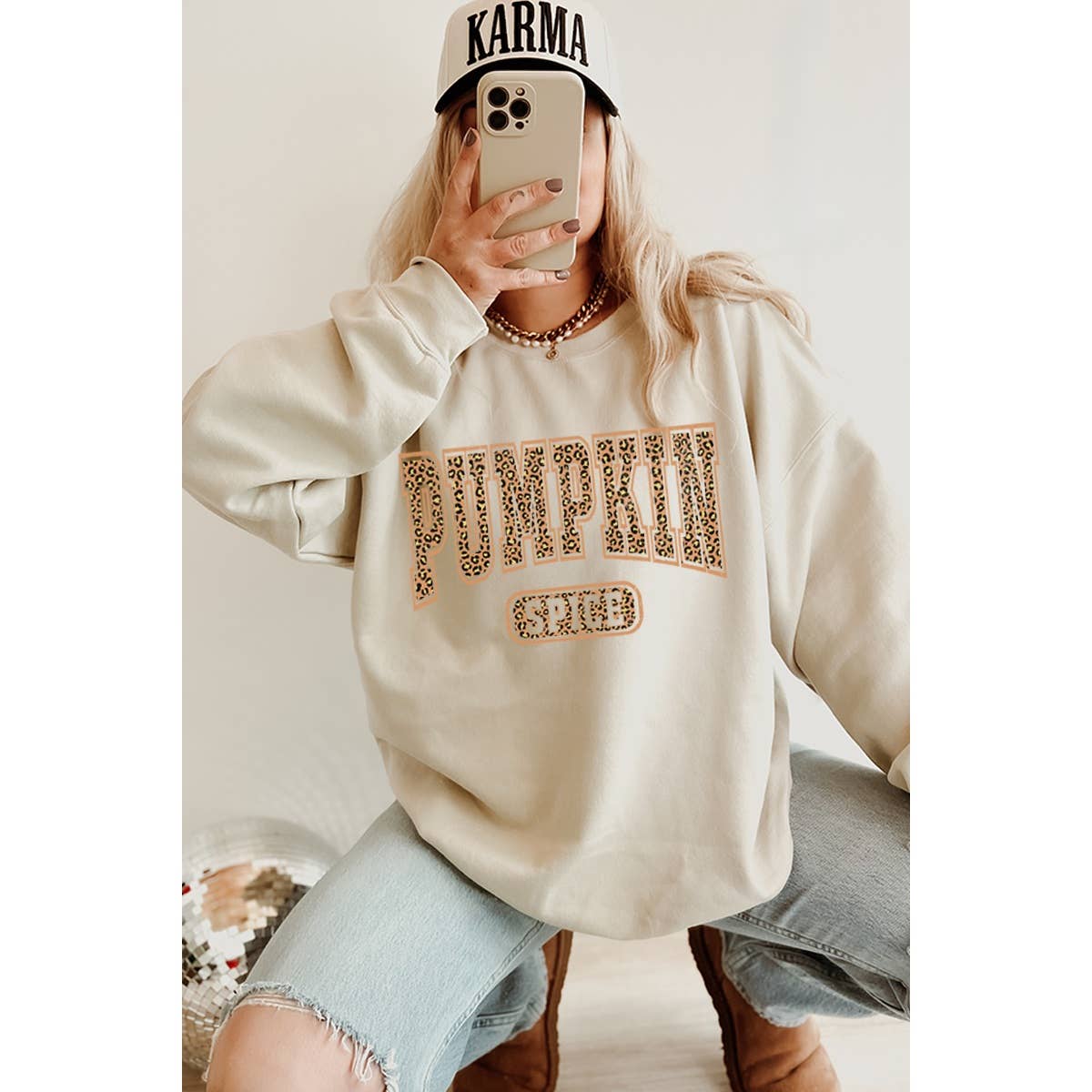 Pumpkin Spice Vintage Graphic Sweatshirts