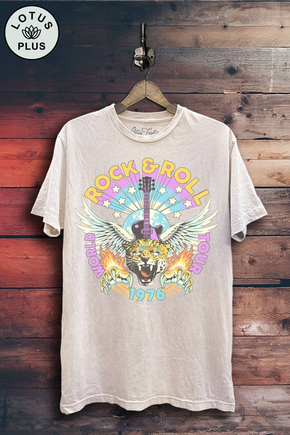 Rock N Roll World Tour Graphic Top