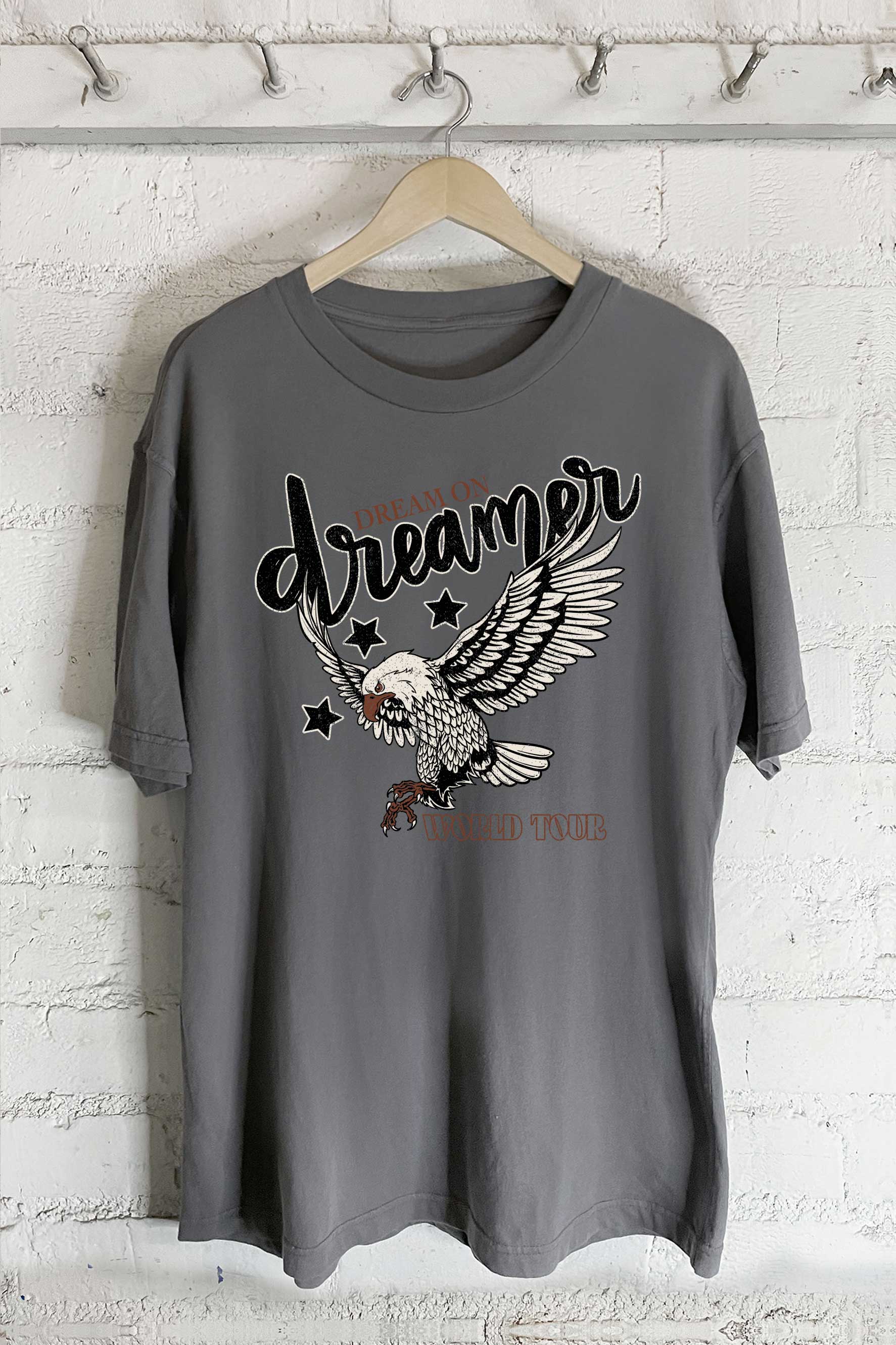 Dream On Dreamer World Tour-Oversized Tee