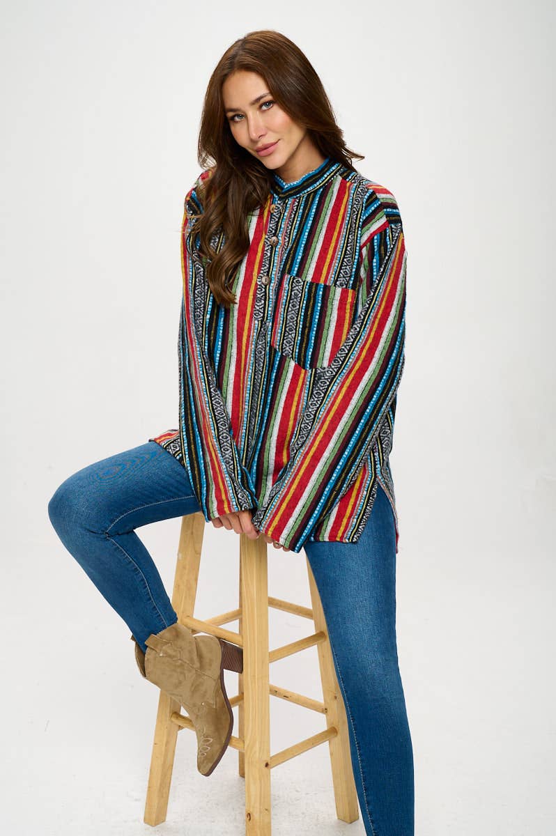 Unisex Long Sleeves Shirt (KT-948)