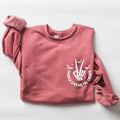 People Give Me the Creeps, Pocket Print Halloween Sweatshirt