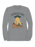 Alien Abduction: "I Am Over This Planet Women's Sweatshirt