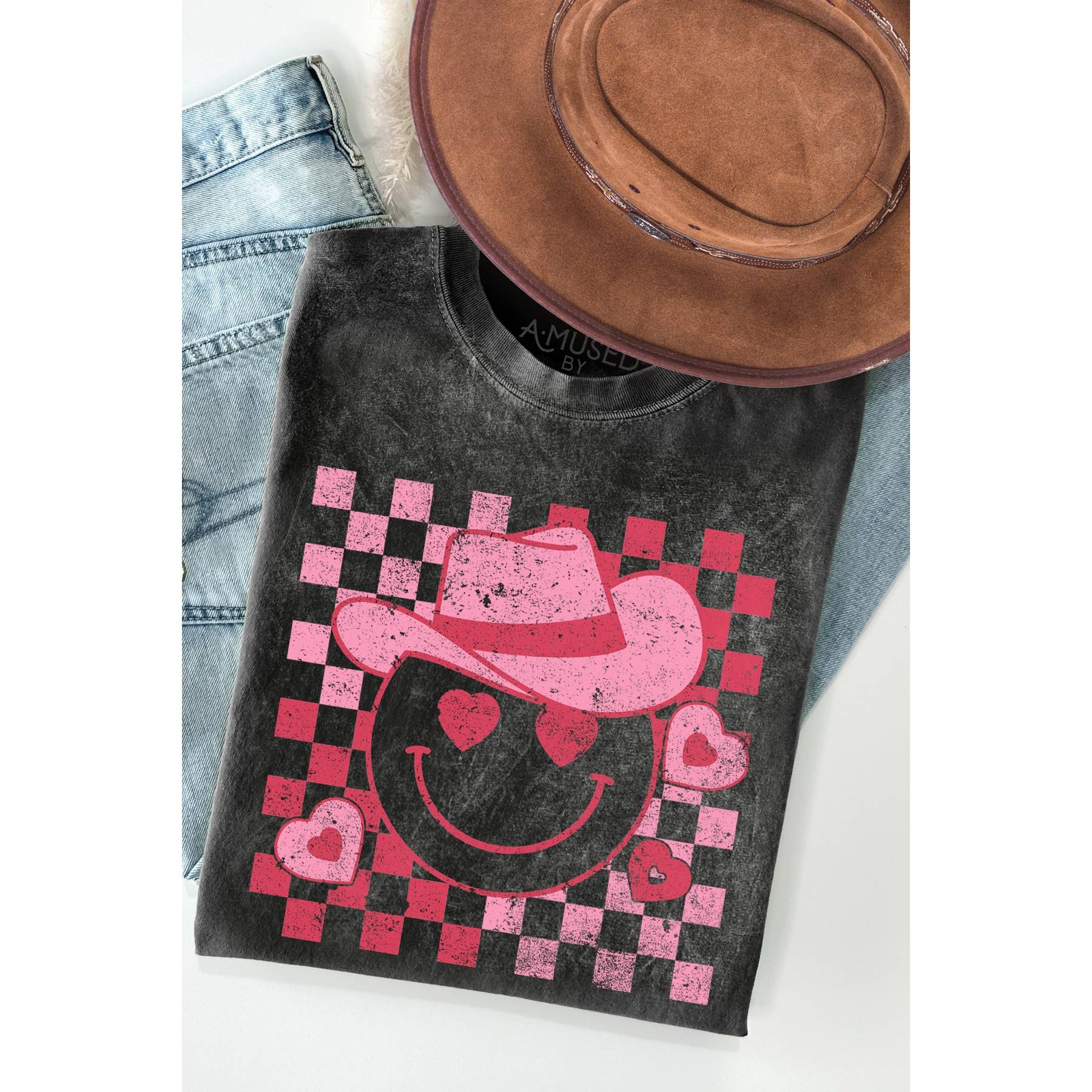 Cowboy Love Valentine -  Mineral Wash