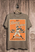 Hey Batter Batter Swing Graphic Top