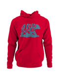 Alaska Bear Silhouette  Men's Hoodie