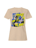 Make Noise Electric Guitar Art Women's T-Shirt
