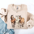 Horses, Western, Country, Cowboy, Cowgirl, Rodeo Sweatshirt