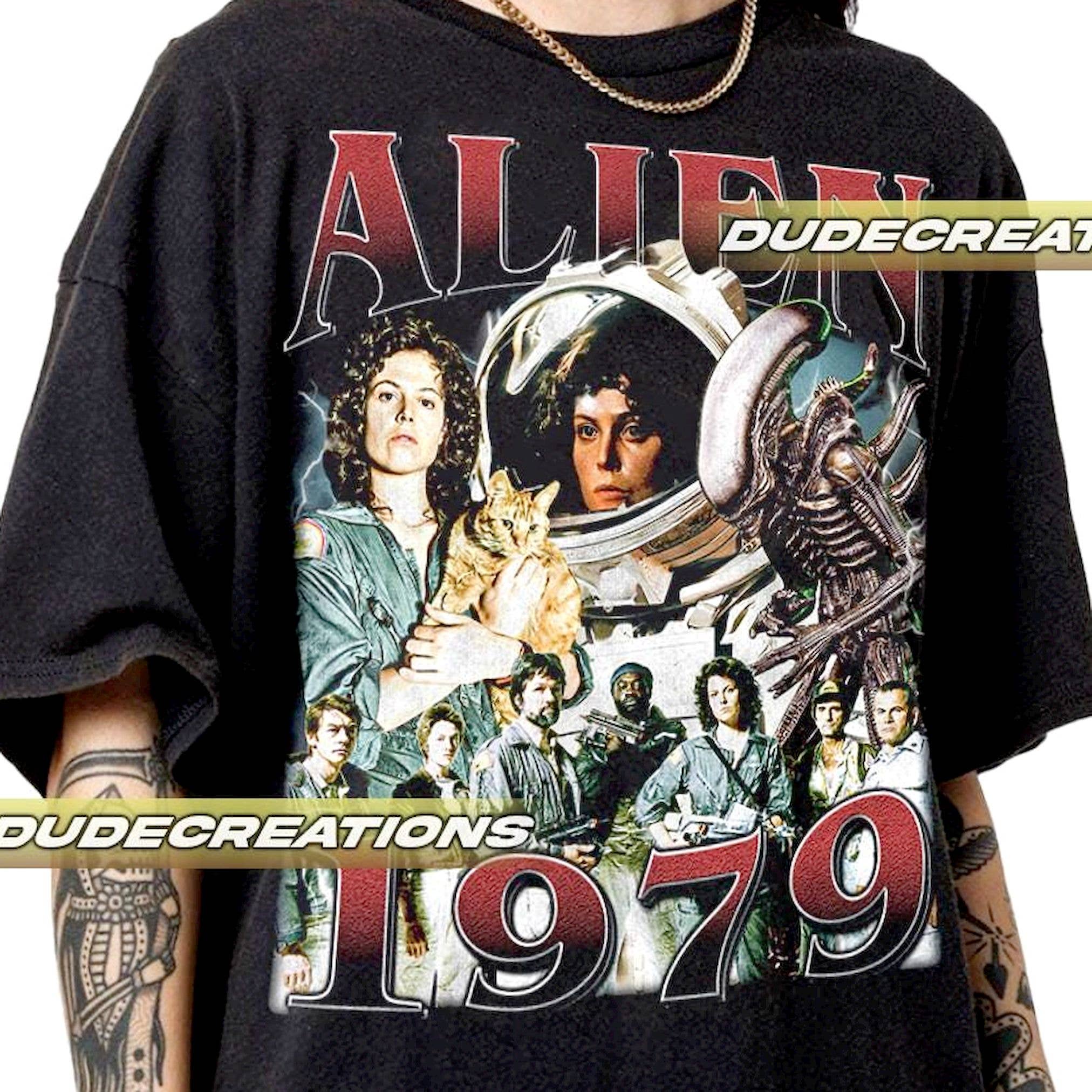 Limited Alien 1979 Vintage T-Shirt, Unisex Sci-Fi Fan Gift T
