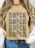 Rock Rock Rock Rock Graphic Tshirts