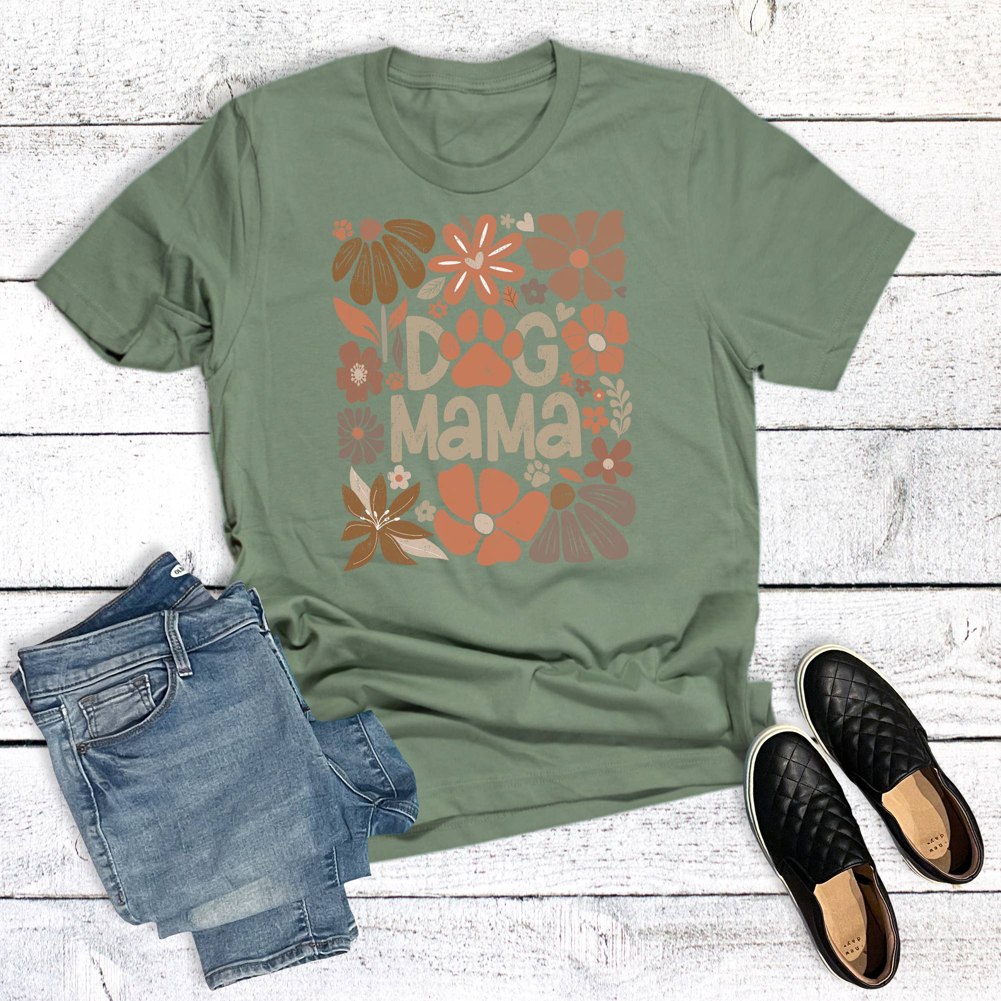 Boho Dog Mama Graphic Tee