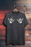 Halloween Skeleton Hands Graphic Top