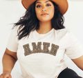 Leopard Amen  - Cream
