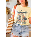 Wonder Without Reason Vintage Graphic Plus Tee