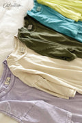 Premium Basic Cotton Supima Mineral Washed Tee