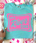 It's River Time - Comfort Color - Chalky Mint & Pink