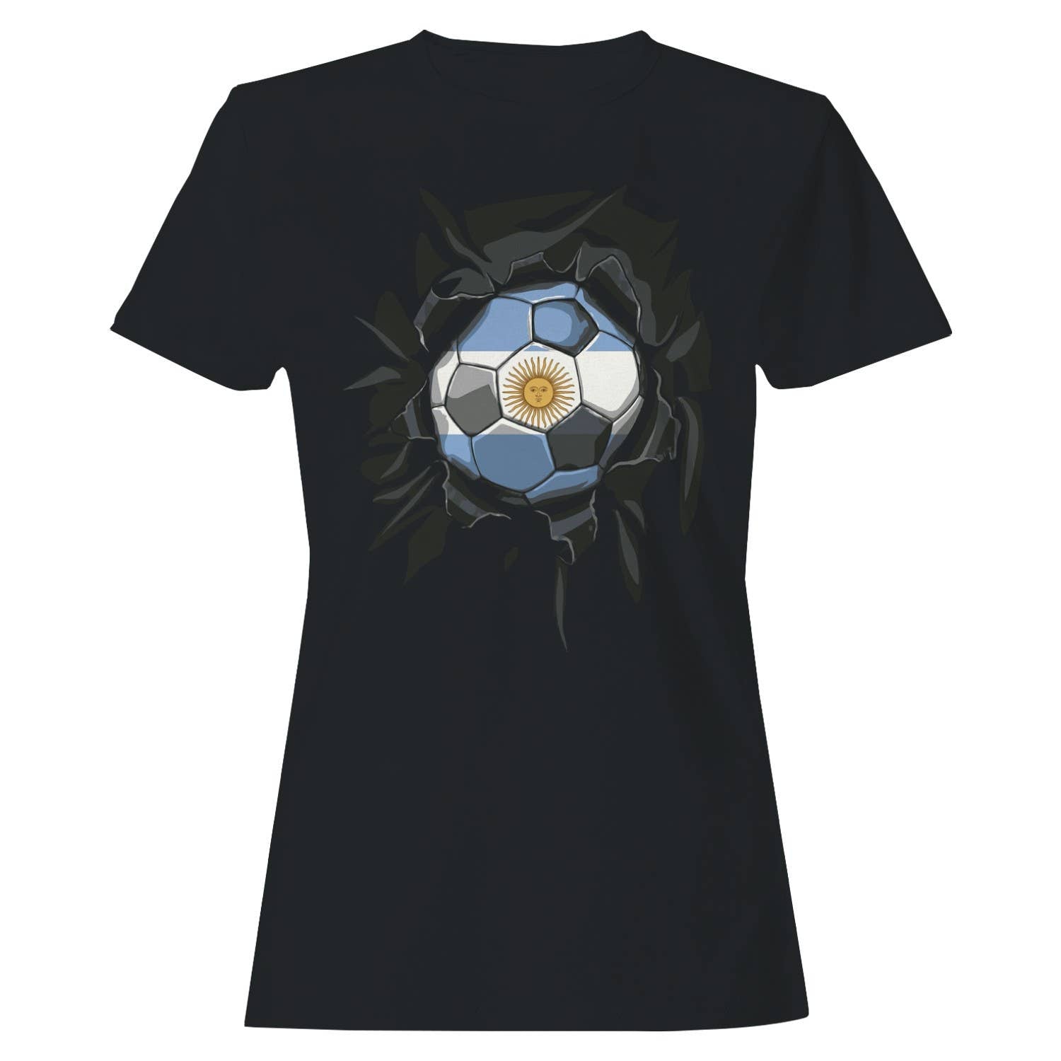 Argentina Soccer Breakout Women's T-Shirt
