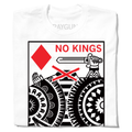 No Kings Playing Card Illustration