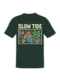 Slow Tide Beach Vibe Art Men's T-Shirt