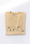 Peace Mineral Washed Graphic Top