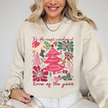 It's the Most Wonderful Time of the Year, Floral, Sweatshirt