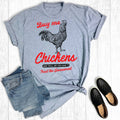 Western Funny Buy Me Chickens Graphic Tee