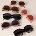 Women's Bold Clear Round Frame Sunglasses