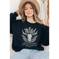 Wild Cow Girl Graphic Sweatshirts