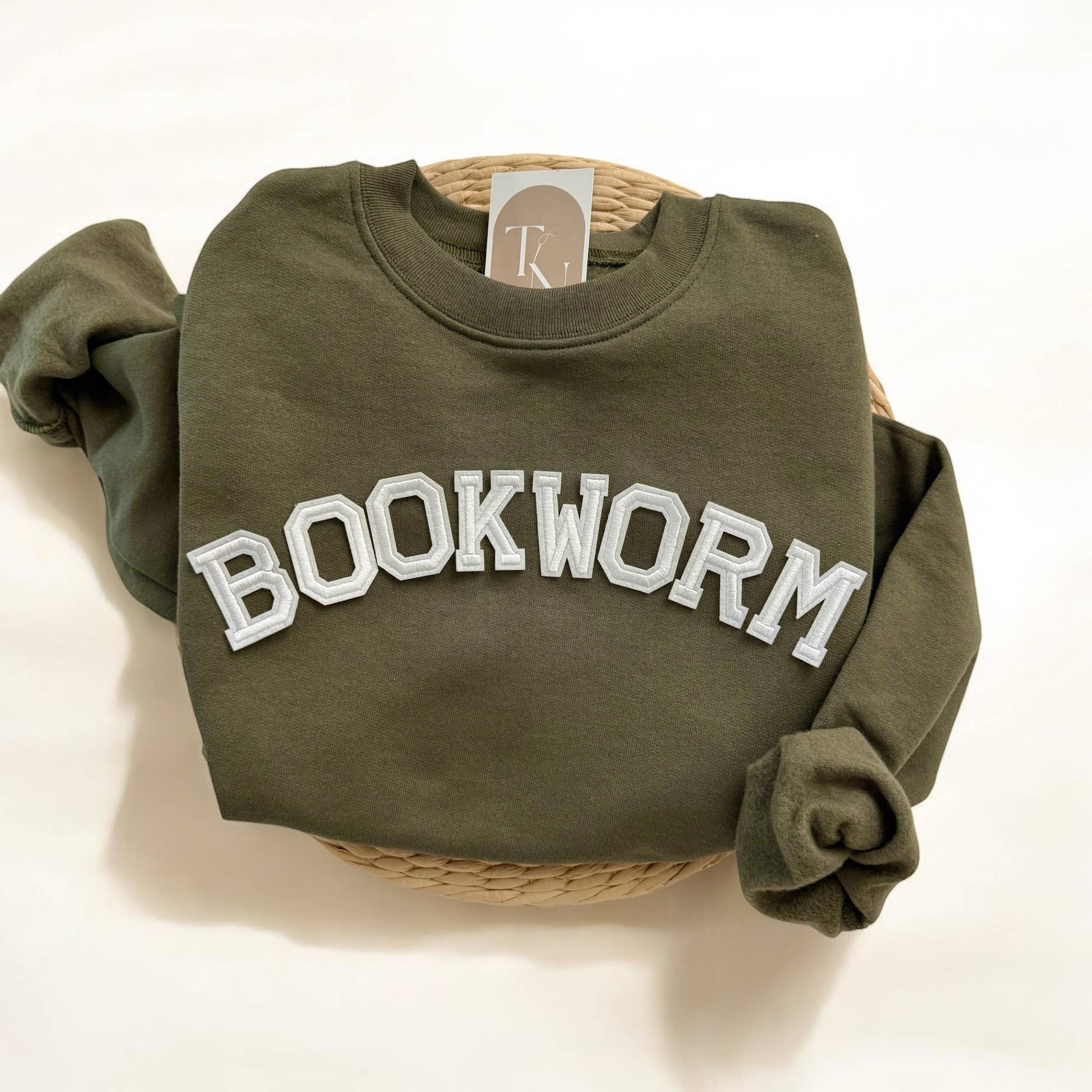 Bookworm Sweatshirt, Bookish Merch