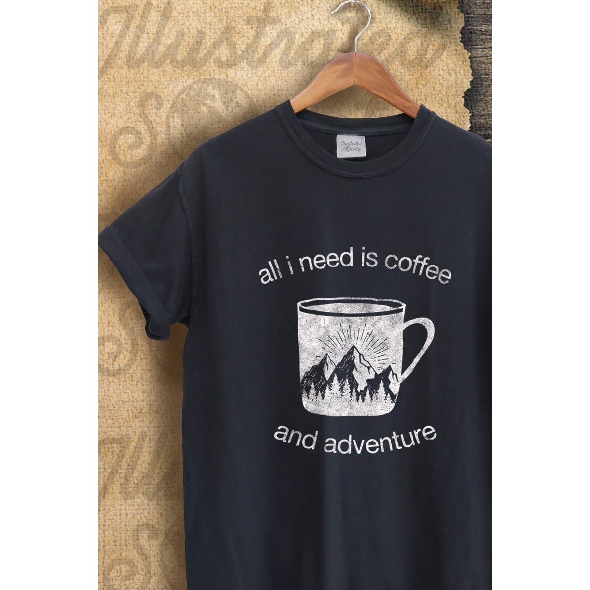 Coffee Vintage Graphic  Tee