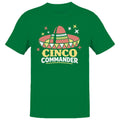 Cinco Sombrero Fiesta Commander Men's T-Shirt