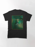 Luminous 'golden' Artist T-Shirt with Gilded Frame Design