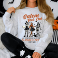 Salem Book Club, Est 1692 Halloween Reading Books Sweatshirt