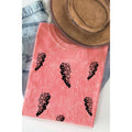 Lightning Bolt Print - Mineral Wash