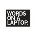 Words On A Laptop Die-Cut Sticker