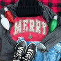 Merry Leopard Print Everyday Tee