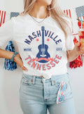 Nashville Tennessee Music City Graphic Tshirts